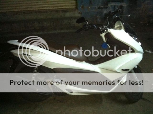 Cần bán xe pcx màu trắng đăng ký tháng 8/2011 - 1