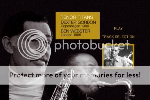 Tenor Titans: Dexter Gordon - Copenhagen 1969 / Ben Webster - London 1965 (2007) DVD5 Tenor Titans: Dexter Gordon - Copenhagen 1969 / Ben Webster - London 1965 (2007) DVD5