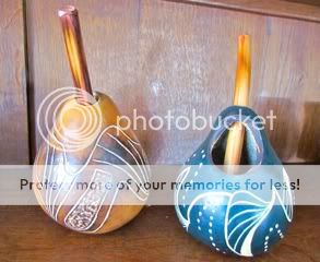 two mate gourds